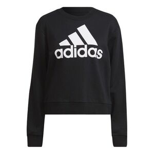 ADIDAS • Black Essentials Logo Loose Sweatshirt